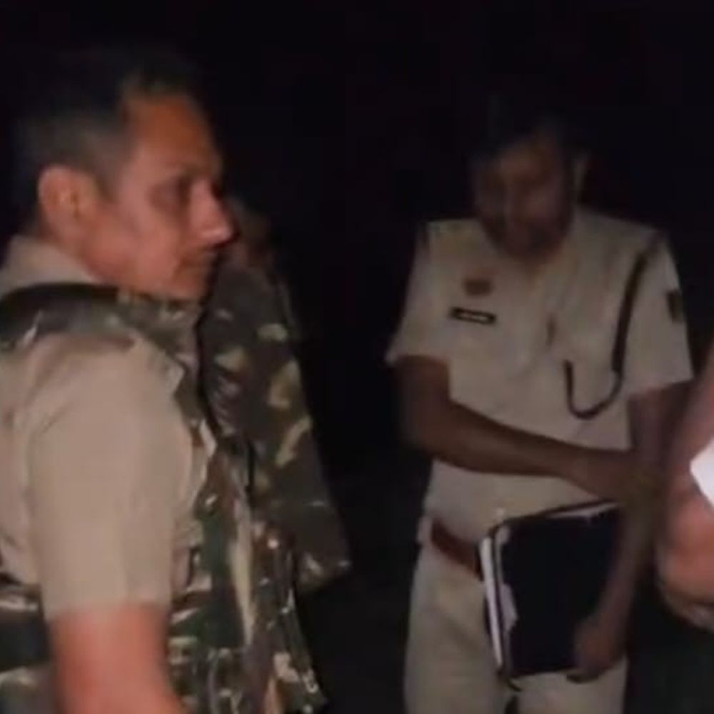 कैथल में बदमाश का एनकाउंटर, टांग में गोली लगी:हत्या के मामले में फरार था, पांच हजार रुपए का इनामी बदमाश