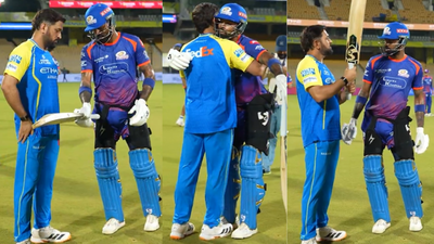 IPL 2026: ‘Love you darling’- Hardik Pandya’s reaction to MS Dhoni steals the show |Watch | Cricket News