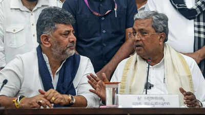 Karnataka ‘nataka’ not over yet? Siddaramaiah, Shivakumar in Delhi as Congress weighs next moves | India News