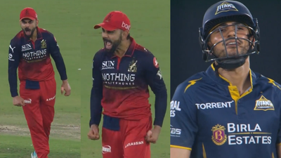 IPL 2026: Virat Kohli’s aggressive send-off to Shubman Gill goes viral – Watch | Cricket News