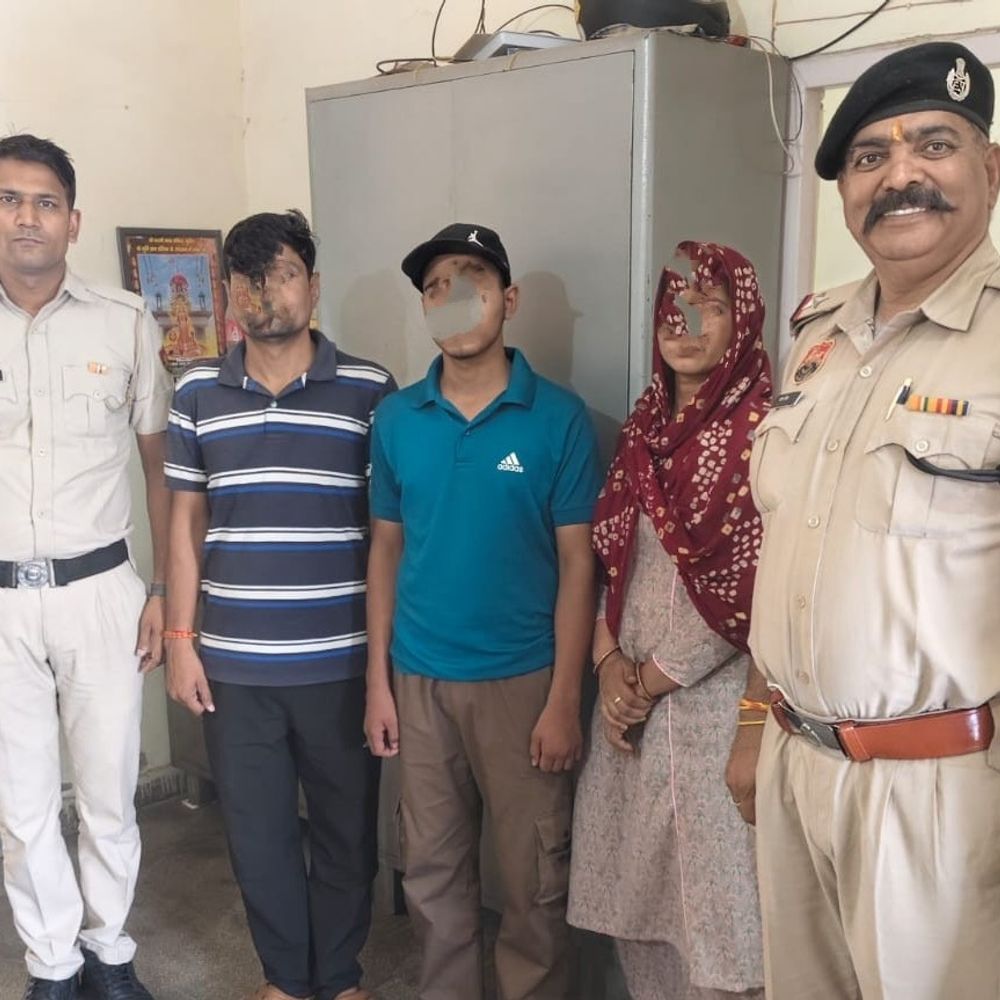 नारनौल में 4 घंटे में ढूंढ निकाला लापता बच्चा:पुलिस को राजस्थान के बहरोड़ क्षेत्र से मिला, परिजनों की डांट से हो गया था नाराज