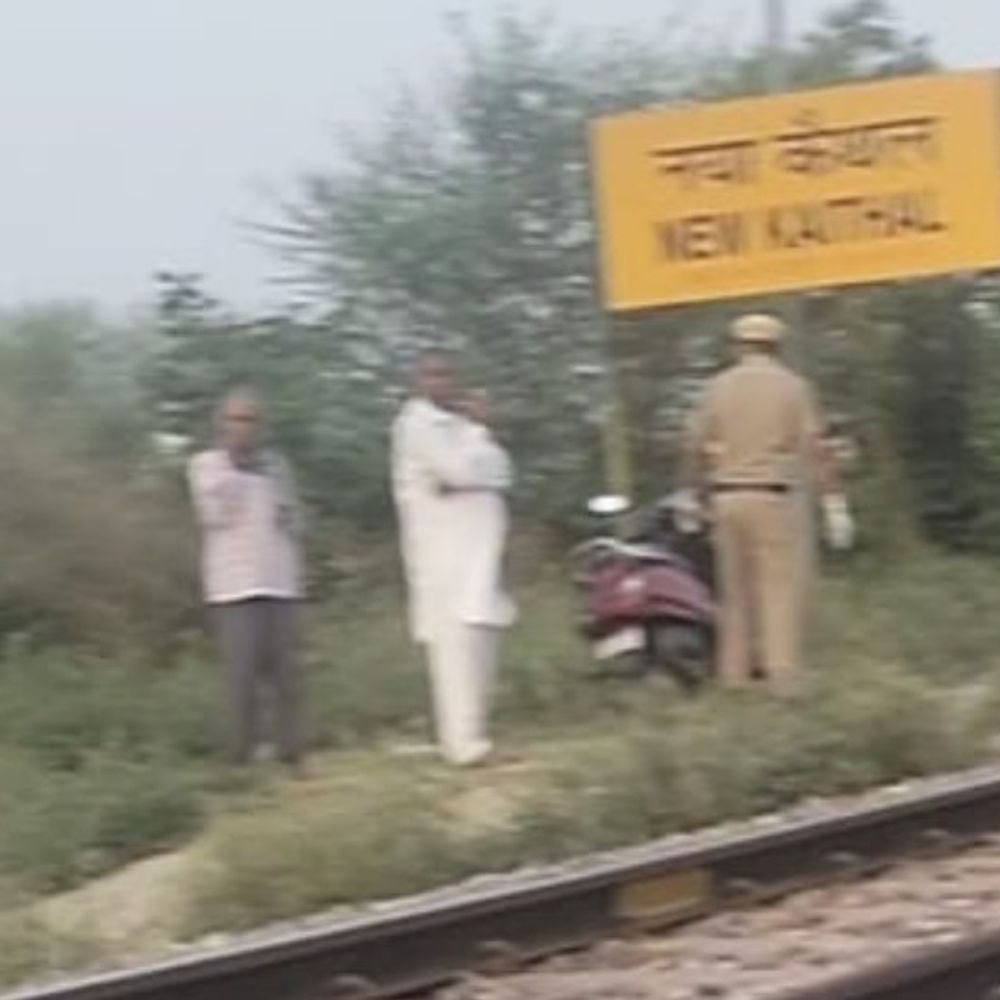 कैथल में ट्रेन इंजन की टक्कर से व्यक्ति की मौत:नई रेलवे हाल्ट के पास हादसा, पूंडरी का रहने वाला