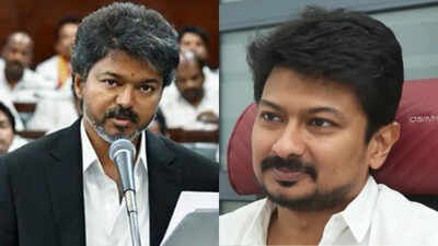 ‘Pasting stickers on DMK’s achievements’: Stalin junior’s big attack on Tamil Nadu CM Vijay’s NEET remark