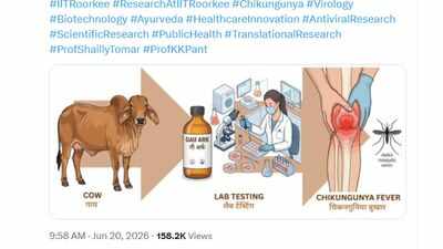 IIT Roorkee’s anti-viral Gau Mutra post goes viral; internet locks horns over findings