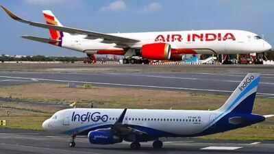 ‘Wrong turn’: Air India plane comes in front of IndiGo flight on same taxiway at Ahmedabad airport