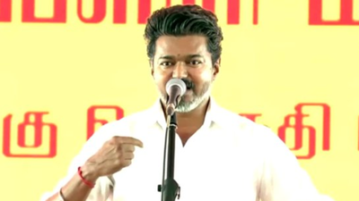 ‘No compromise on state’s rights’: CM Vijay’s tough message in first rally after TVK victory, pans DMK & AIADMK | India News