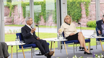 ‘You’re not supposed to say that!’: Jaishankar jokes after Finnish FM mentions ‘many deals’; watch | India News