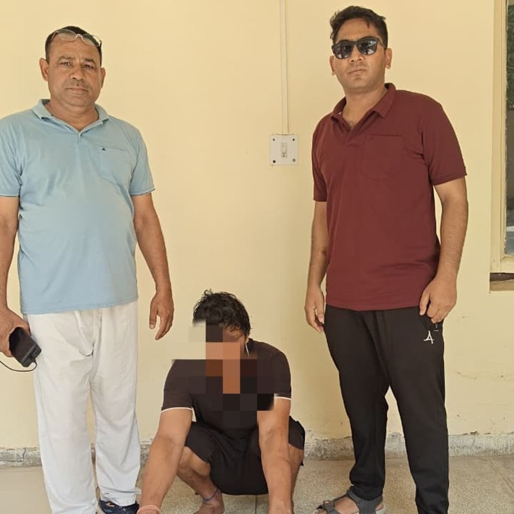 उकलाना में फरार बेल जम्पर गिरफ्तार:कोर्ट में नहीं हो रहा था पेश; एसपी बोले- कानून से बचना नहीं आसान