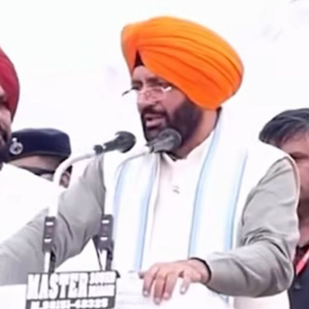 धूरी में भाजपा-आप आमने-सामने:नायब सैनी ने MSP का वादा किया, आप कार्यकर्ताओं ने किया जोरदार विरोध