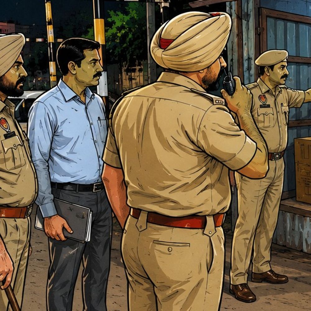 CIA स्टाफ बनकर बदमाशों ने ज्वेलर्स से 5 लाख वसूले:हथकड़ी लगाकर स्कॉर्पियो में बैठाया, चोरी का माल खरीदने की धमकी दी
