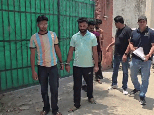 कुरूक्षेत्र के डॉक्टर की हत्या की साजिश नाकाम:करनाल STF ने गैंग के तीन बदमाश दबोचे,शुभम समेत आशु और विकास गिरफ्तार