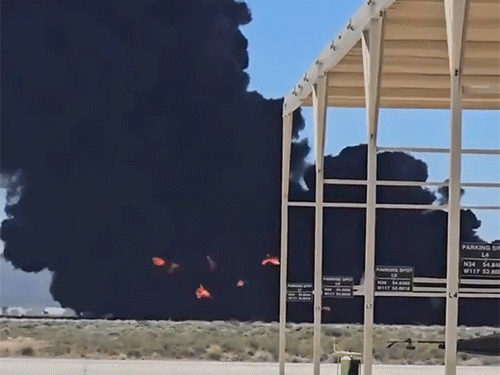California B-52 Bomber Crash | 8 Feared Dead