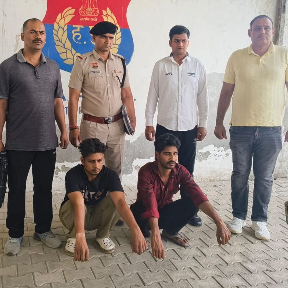पलवल में 5 नशा तस्कर गिरफ्तार:स्मैक और गांजा बरामद किया; मुख्य सप्लायर भी दबोचा