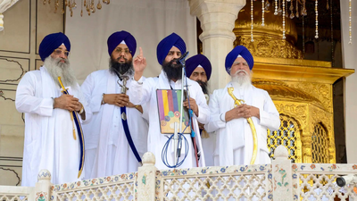 Sikh sacrilege row explained: Akal Takht gives Punjab govt 1 month to amend law; Sikh MLAs, ministers agree | India News
