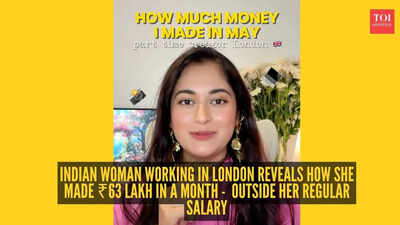 Aditi Mishra: Indian woman working in London says she made ₹63 lakh in one month outside her job – here’s how she did it |