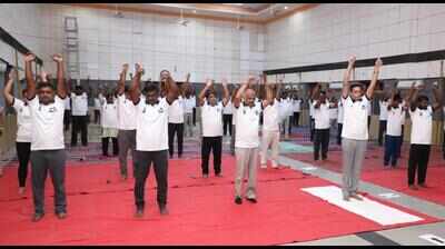 Yoga Day observed across Madurai, Trichy with mass participation | Madurai News