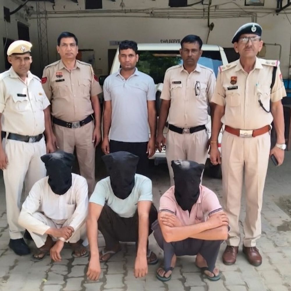 महेंद्रगढ़ जमीन विवाद हत्या मामले में तीन और गिरफ्तार:जमीनी विवाद में किया था हमला; 3 पहले पकड़े जा चुके