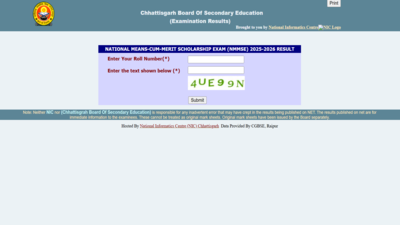 CGBSE NMMSE result 2026 declared at nmmse.kerala.gov.in: Direct link to download scorecards here