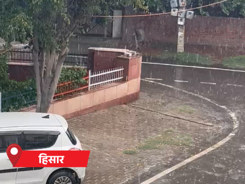 हरियाणा के 6 जिलों में बारिश-आंधी का यलो अलर्ट:जुलाई के पहले हफ्तें में मानसून की एंट्री, 60 किमी रफ्तार से चलेंगी हवाएं
