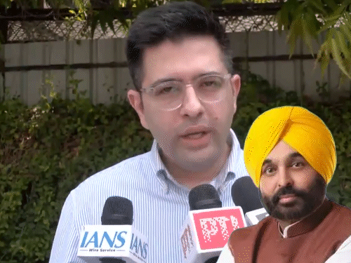 CM वीडियो विवाद में राघव चड्ढा की एंट्री:बोले- मान इस्तीफा दें, फर्जी रिपोर्ट से छिपाई सच्चाई; शुक्र है समय रहते AAP छोड़ दी