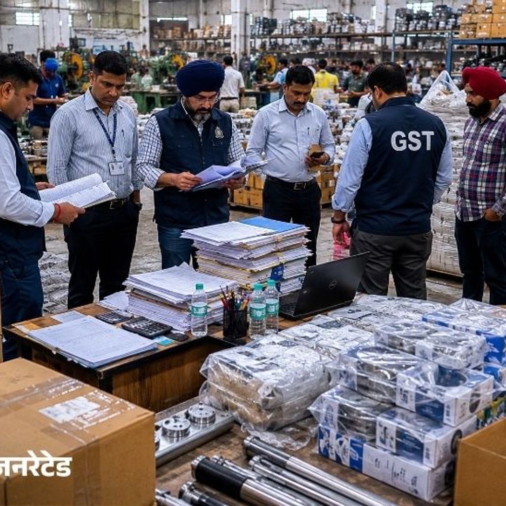 लुधियाना में फर्जी GST बिलिंग कर 5.65 करोड़ हड़पे:करोड़ों की स्क्रैप ठगी में पिता-पुत्र पर केस,बकाया राशि मांगने जान से मारने की धमकी