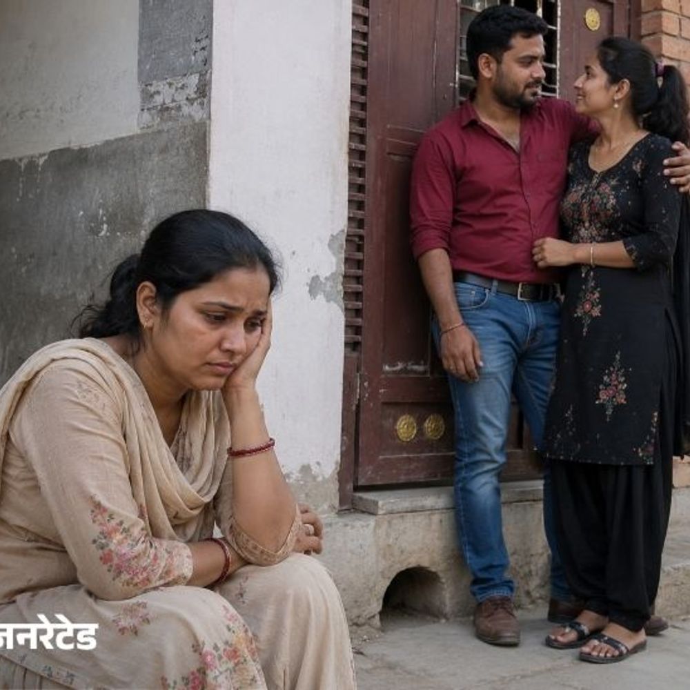 यमुनानगर में पति के दूसरी महिला से संबंध:विवाहिता बोली- उसके गहने भी प्रेमिका को दे दिए, लाठी से की पिटाई