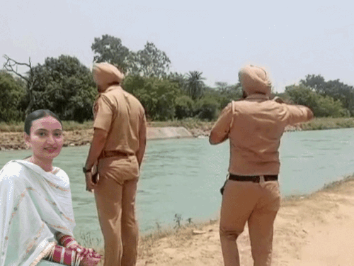 पटियाला में फौजी ने पत्नी को नहर में फेंककर मारा:कार में बैठाकर कुदाई, खुद तैरकर बाहर आया; 2 साल पहले लव-मैरिज की थी