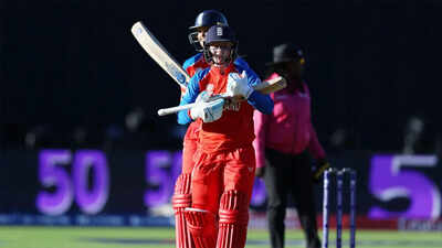 Women’s T20 World Cup: Danni Wyatt-Hodge’s century powers England to record-breaking win over Sri Lanka | Cricket News