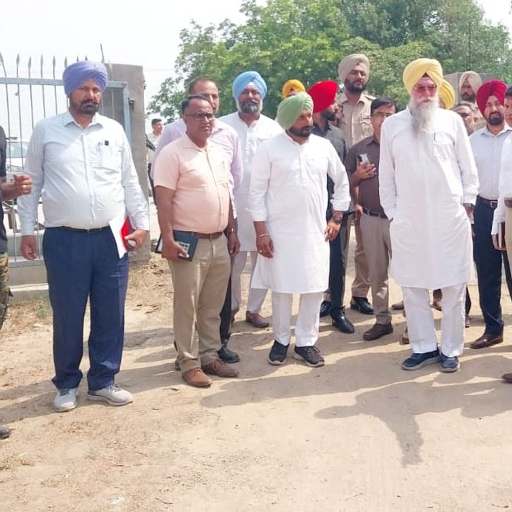 फरीदकोट में CM मान के दौरे की तैयारियां परखी गईं:28 जून को लोक मिलनी, स्पीकर संधवां ने अधिकारियों संग की बैठक