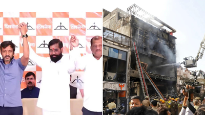 Evening news wrap: 6 rebel Uddhav MPs join Shinde’s Shiv Sena; 15 killed in Lucknow fire tragedy & more | India News