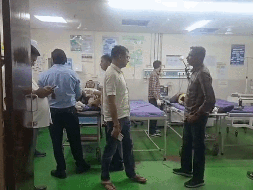 कुरुक्षेत्र CIA और बदमाशों में मुठभेड़:दोनों के पैरों में लगी गोली, ASI बाल-बाल बचे; 2 युवकों पर की थी फायरिंग