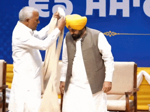 CM बोले- 40 किलोमीटर के दायरे में तैनात होंगी महिलाएं:बठिंडा में 658 युवाओं को नियुक्ति पत्र सौंपे; कहा-पहले नौकरियां बेची जाती थी