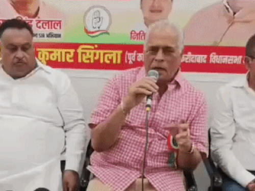 फरीदाबाद में SIR पर कांग्रेस पूर्व मंत्री ने उठाए सवाल:दलाल का 70% वोट नकली होने का आरोप,2002 और 2024 की मतदाता सूचियां उपलब्ध नहीं