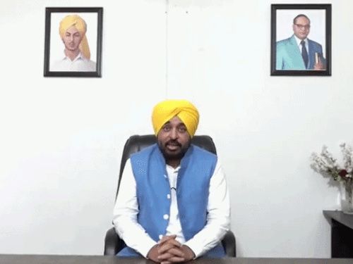 पंजाब CM का वीडियो प्रकरण में विरोधियों को करारा जवाब:भगवंत मान बोले- मुझे धार्मिक तौर पर बदनाम करने की कोशिश; लैब मालिकों को धमका रहे