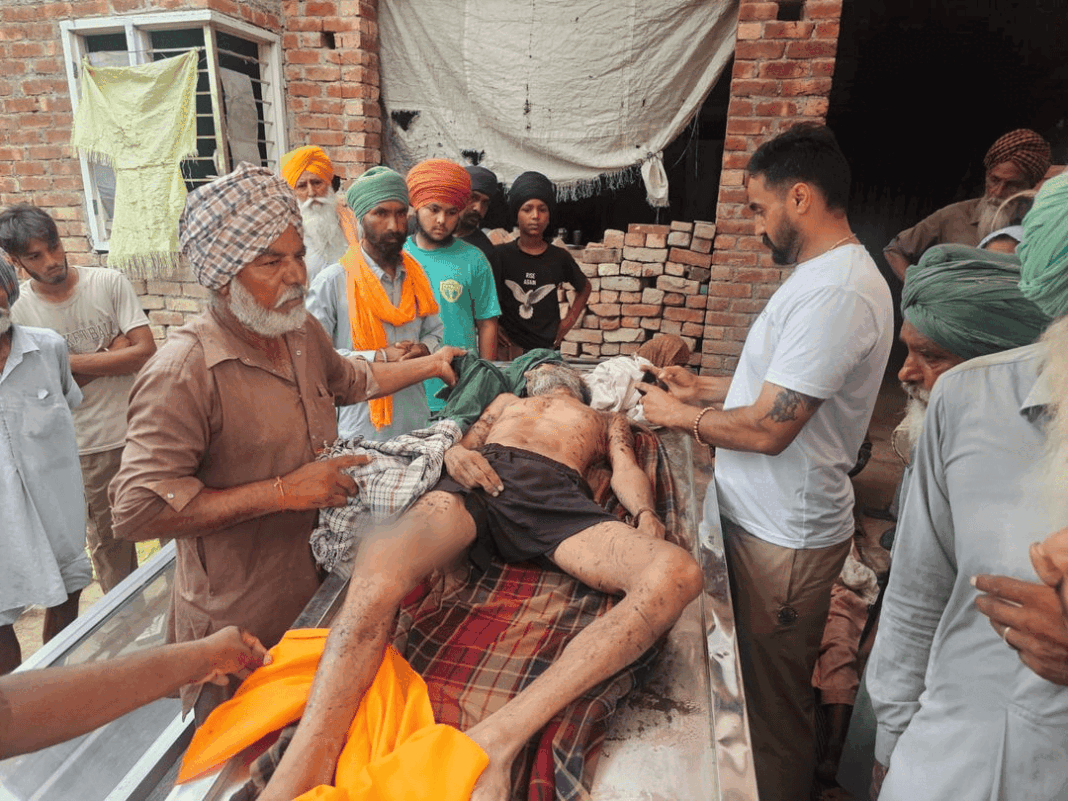 मोगा में आवारा कुत्तों ने किसान को नोच-नोचकर मार डाला:खेतों में पानी लगाने गया था; शाम को लौटते समय रास्ते में बनाया शिकार
