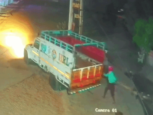 उचाना में 2 भैंस और एक झोटा चोरी:पशुबाड़े में बंधे थे, सीसीटीवी में कैद हुए संदिग्ध; मालिक बोला-6 लाख से अधिक का नुकसान