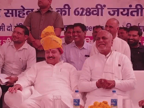'राव इंद्रजीत' समर्थकों स्वीकार नहीं 'राव नरबीर':कार्यक्रमों के साथ अब पोस्टर में भी गायब; संगठन भी साथ नहीं