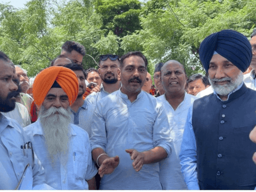 चंडीगढ़ में 40 साल से लंबित सड़क प्रोजेक्ट शुरू:राज्यसभा सांसद सतनाम संधू ने किया शिलान्यास; रोड बनने से सुगम होगा सफर