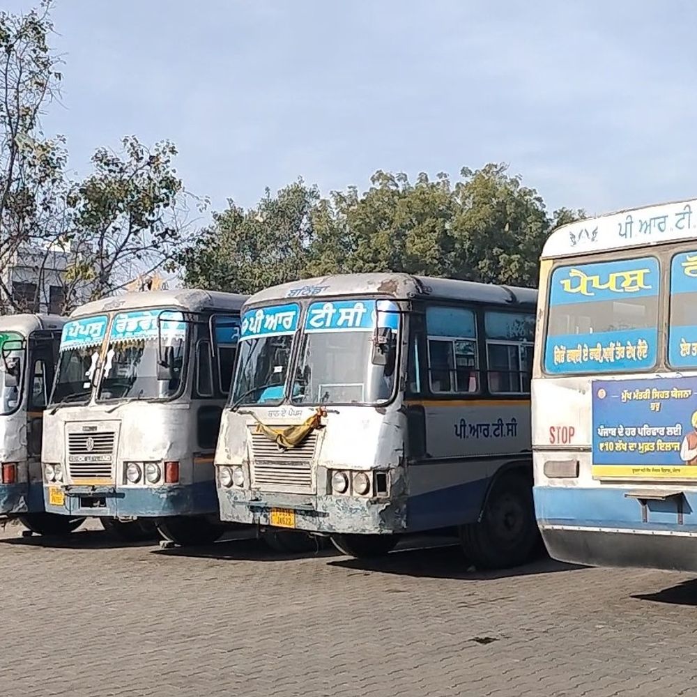 पंजाब में आज से थमेगी सरकारी बसों की रफ्तार:कांट्रेक्ट कर्मी आए संघर्ष की राह पर, 1000 से अधिक रूट प्रभावित होंगे