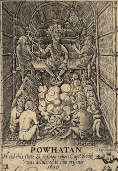 Beyond Disney: A 1616 portrait of Pocahontas shows how English colonizers saw Indigenous Americans