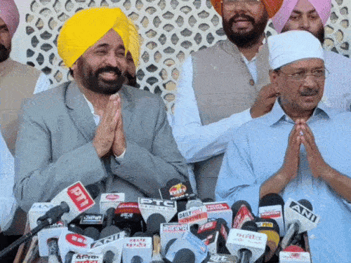 सीएम मान और केजरीवाल आज मोहाली में:रोड शो में होंगे शामिल, पहली बार AAP का मेयर बनने के बाद तीन दिवसीय दौरा होगा संपन्न
