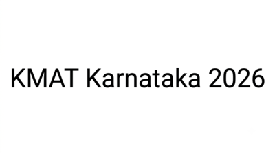 KMAT Karnataka 2026 registration ends tomorrow: Here’s how to apply for MBA, MCA