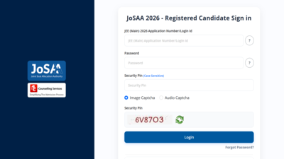 JoSAA counselling 2026 begins; choice filling opens for JEE Advanced qualified candidates: Check direct link here