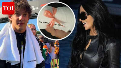 Kim Kardashian ends ‘towel saga’; sends Kimi Antonelli a custom towel with a special message – WATCH |