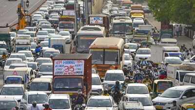 Delhi, NCR states set to offer 100% road tax waiver for trucks and buses running on clean fuel | Delhi News