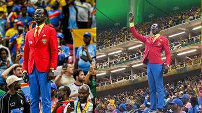 DR Congo’s 90-minute ‘standing superfan’ Michel Nkuka Mboladinga finally gets his FIFA World Cup moment | Football News