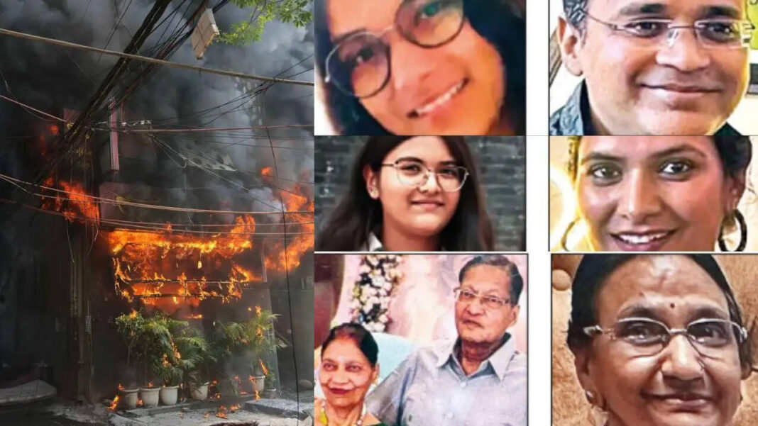Delhi’s Malviya Nagar hotel fire: Family gathered for ailing elder; 8 of them are dead | Delhi News