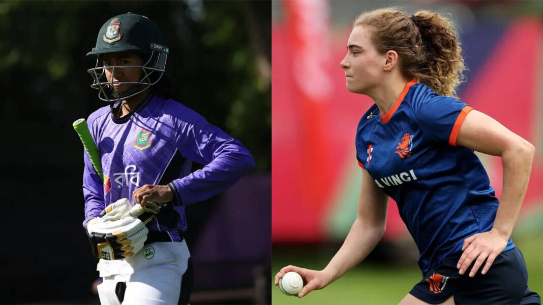 Netherlands Women 0/0 in 0.0 Overs | Bangladesh Women vs Netherlands Women Live Score, Women’s T20 World Cup 2026: Tigresses eye winning start as Dutch make historic debut