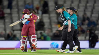 Women’s T20 World Cup: Shemaine Campbelle stars as West Indies stun defending champions New Zealand | Cricket News