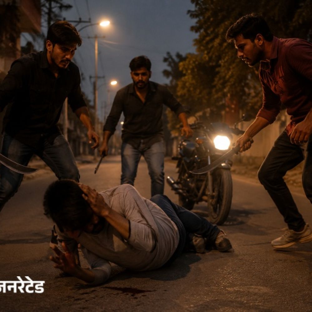 पठानकोट में युवक पर तेजधार हथियारों से हमला:शहर के सैली कुल्लियां का मामला, 3 लोगों पर हत्या के प्रयास का मामला दर्ज